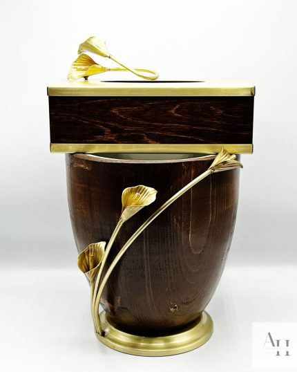 سطل و جادستمال خمره ای چوبی لیلیوم 413WB