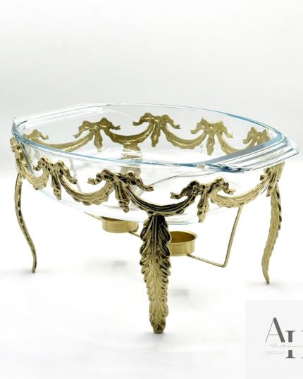 سوفله خوری برنجی پایپیون کد10012